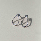 CLEO Drop Ohrringe - silber