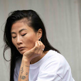 CLEO Drop Ohrringe - silber