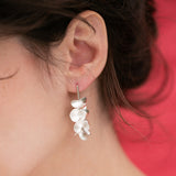 FRIDA FLOWER BOMB OHRRINGE - silber