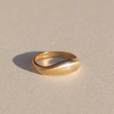 SAMSA WAVE RING - gold