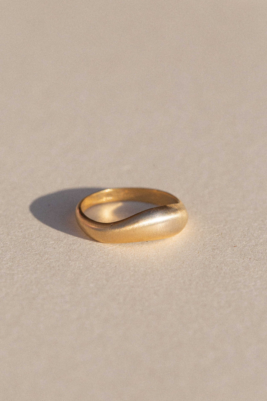 SAMSA Golden Wave Ring
