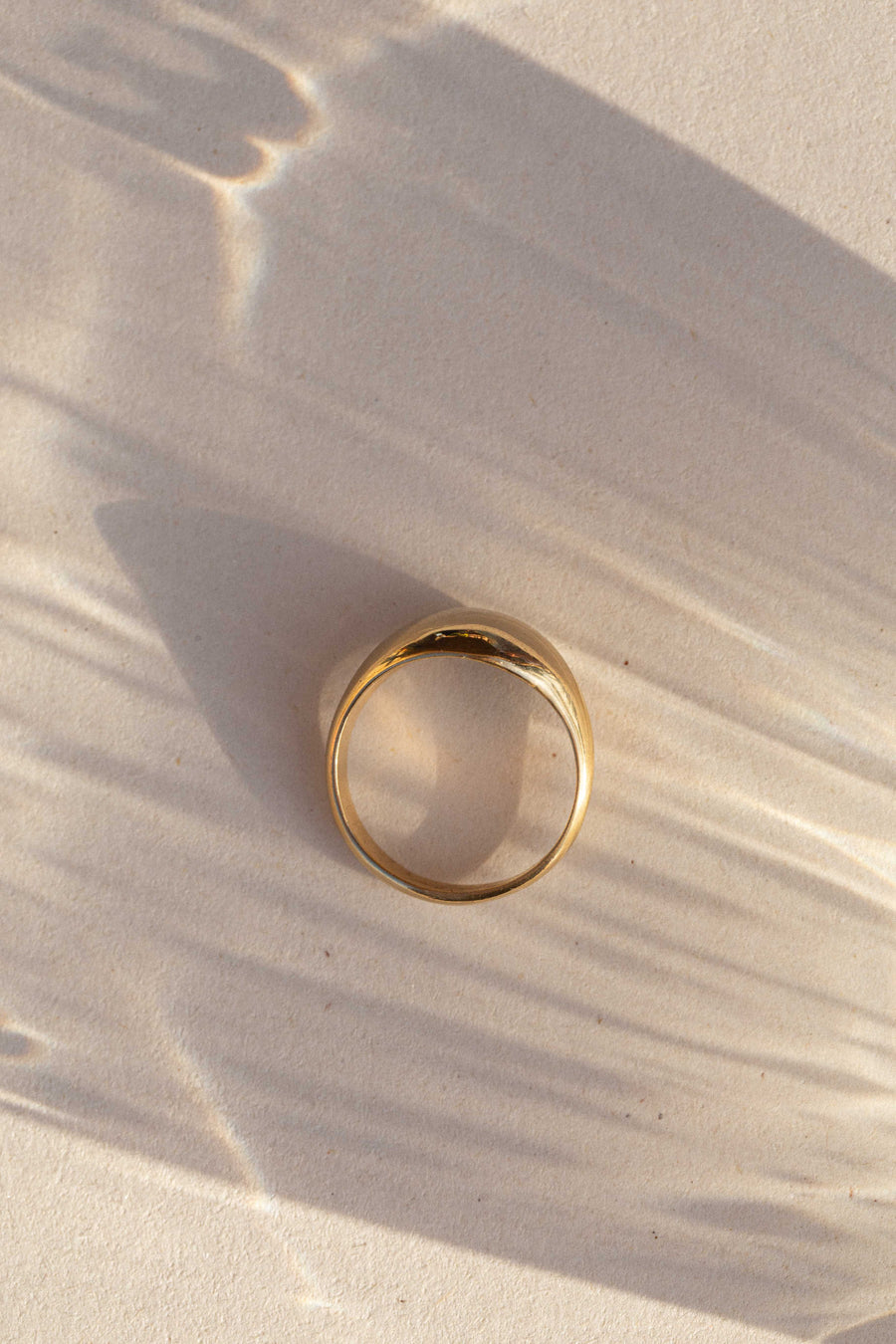 SAMSA Golden Chunky Ring