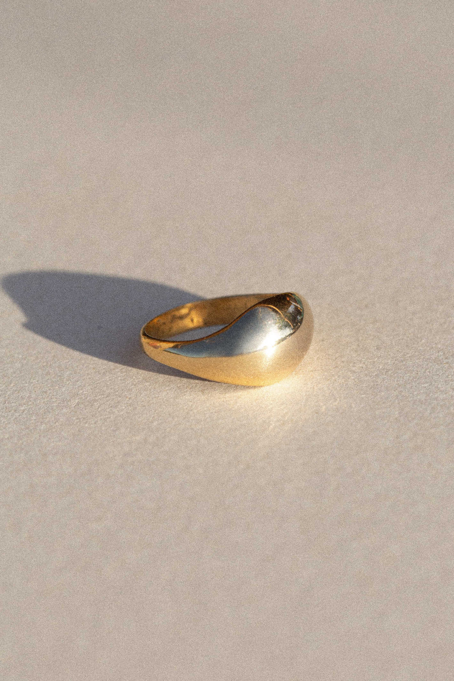 SAMSA Golden Chunky Ring