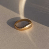 SAMSA WAVE RING - gold