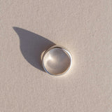SAMSA WAVE RING - silber
