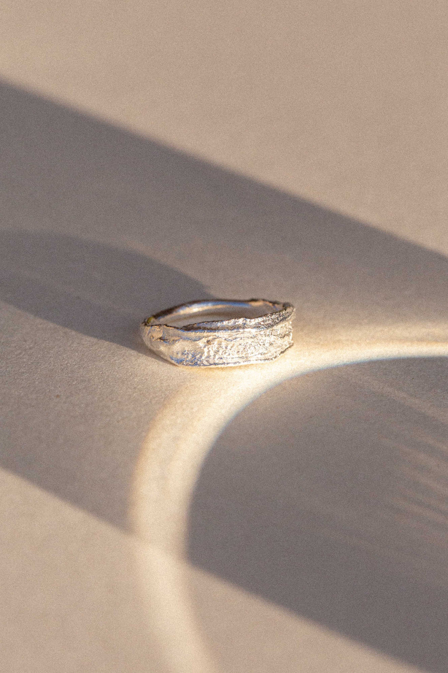 SAMSA Silver Desiccated Ring