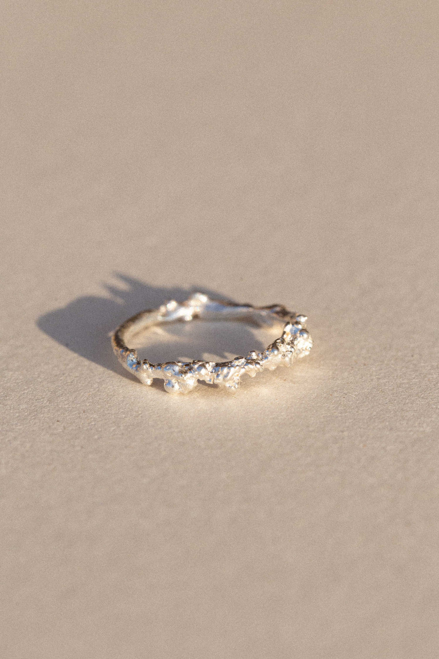 SAMSA Silver Dew Ring