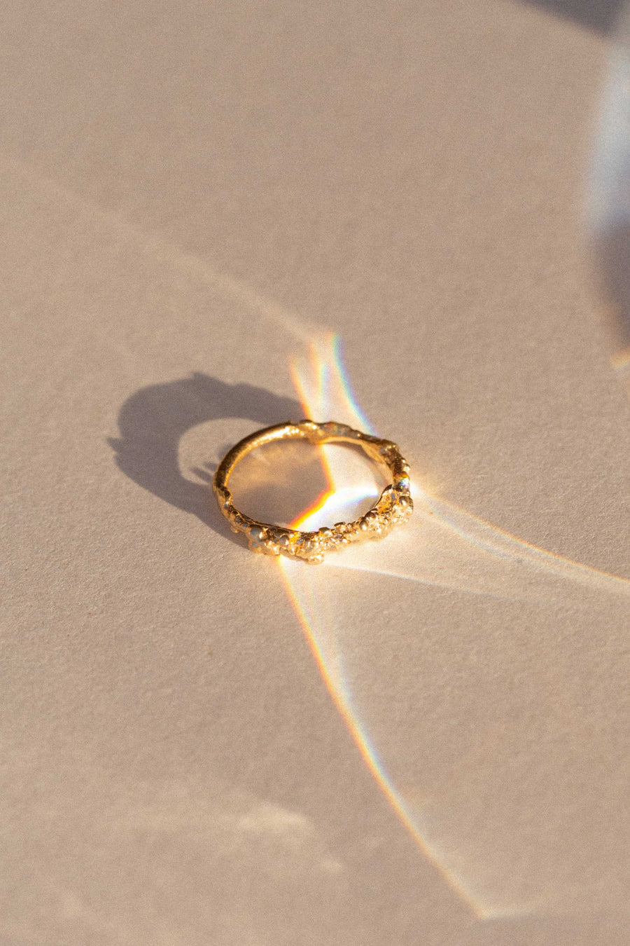 SAMSA Golden Dew Ring
