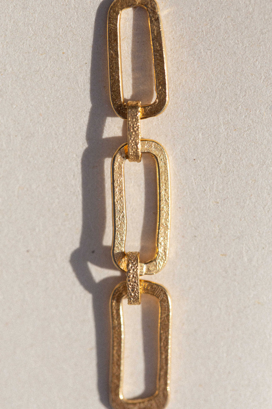 SAMSA Golden Chain Earrings