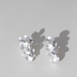 FRIDA FLOWER BOMB OHRRINGE - silber